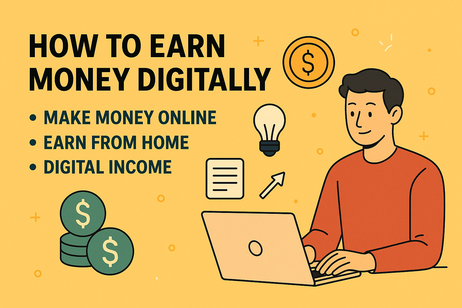 How to Earn Money Digitally in 2025